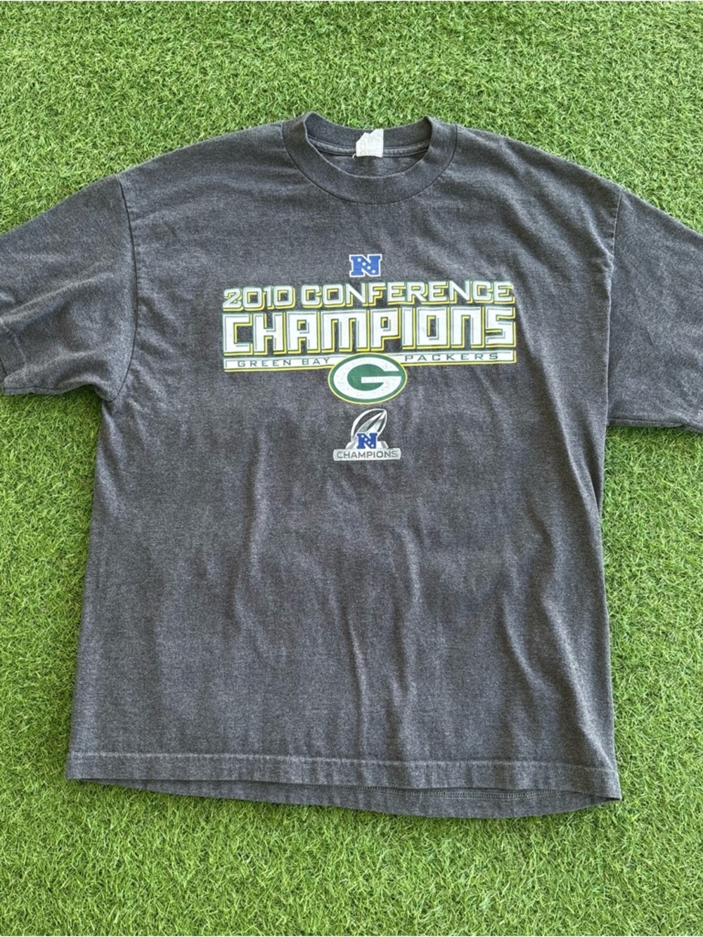 Vintage Green Bay Packers 2010 NFC Champions Alstyle T-Shirt